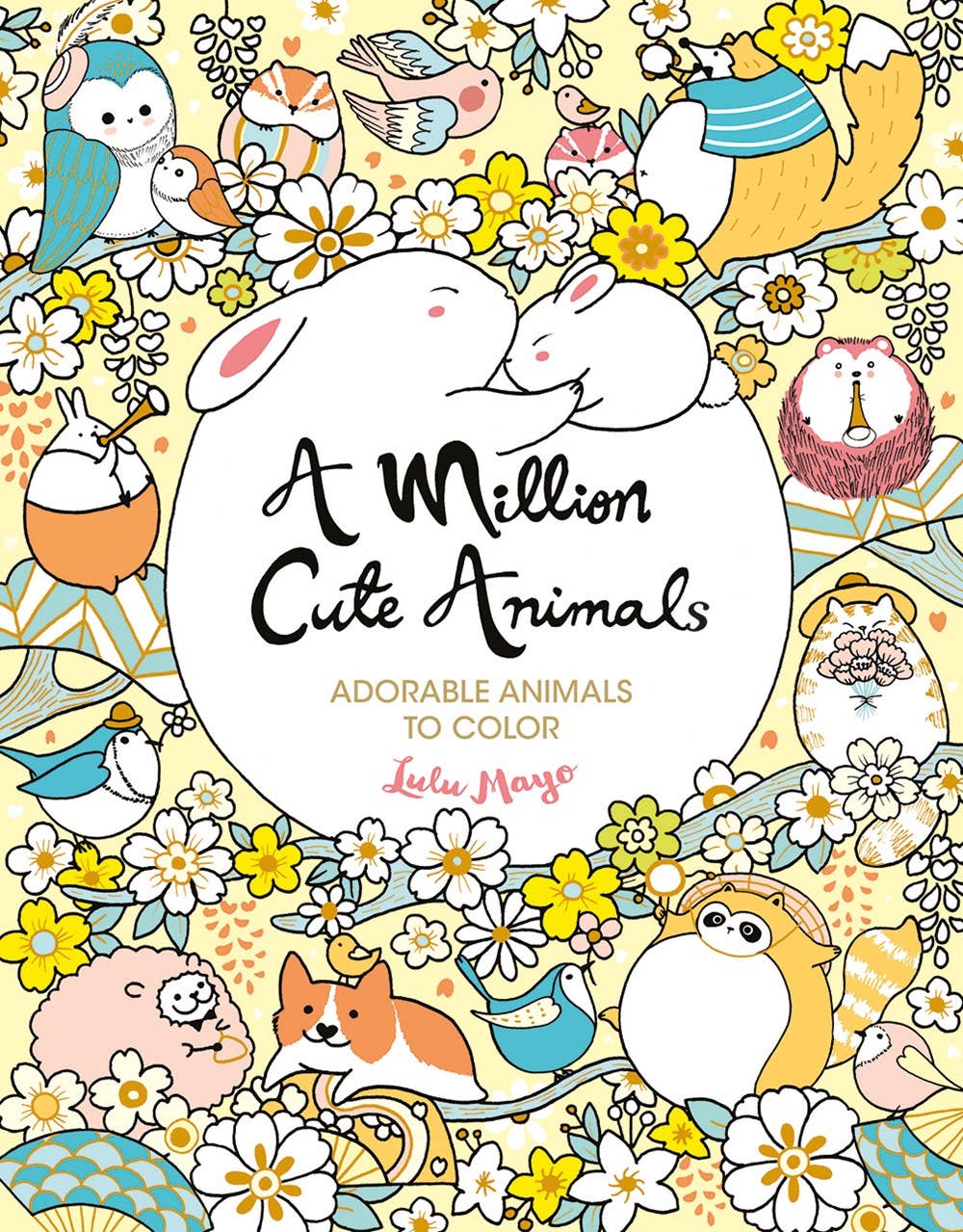 Union Square & Co. - A Million Cute Animals Coloring Book