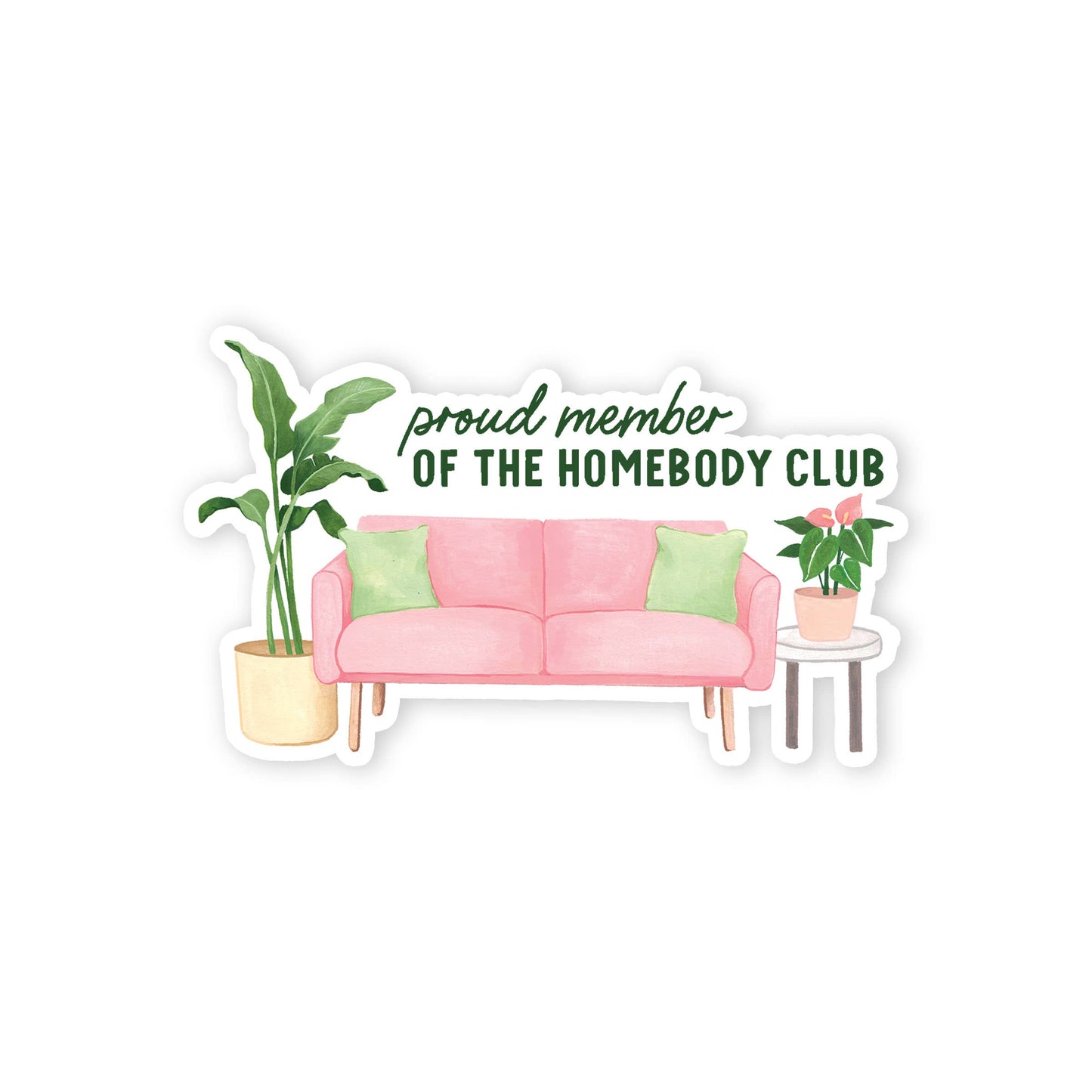 Isabella MG & Co. - Homebody Club Member Sticker