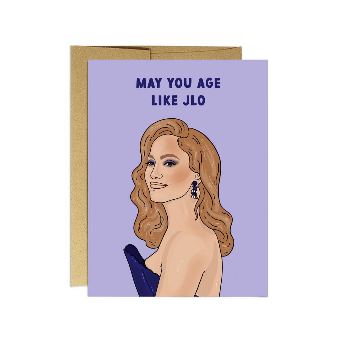 Party Mountain Paper co. - Age like JLO | Funny Birthday Card