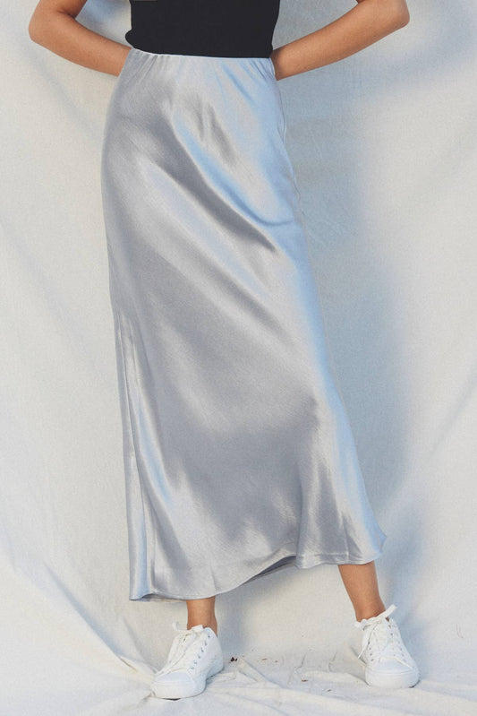 Dress Forum - Reflection Pull On Maxi Skirt - Moon Light