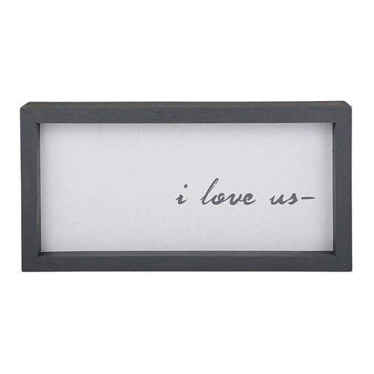 Santa Barbara Design Studio by Creative Brands - F2F I Love Us 7 X14 Framed