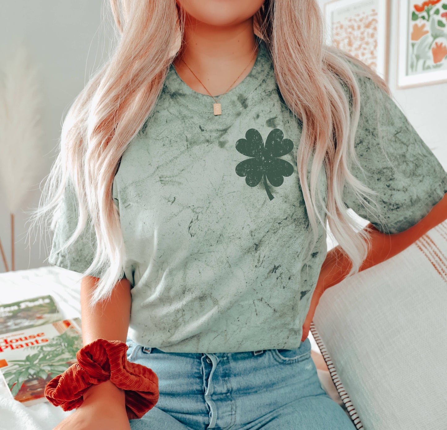 Mugsby - Clover Pocket Tee - St. Patricks' Day Shirt