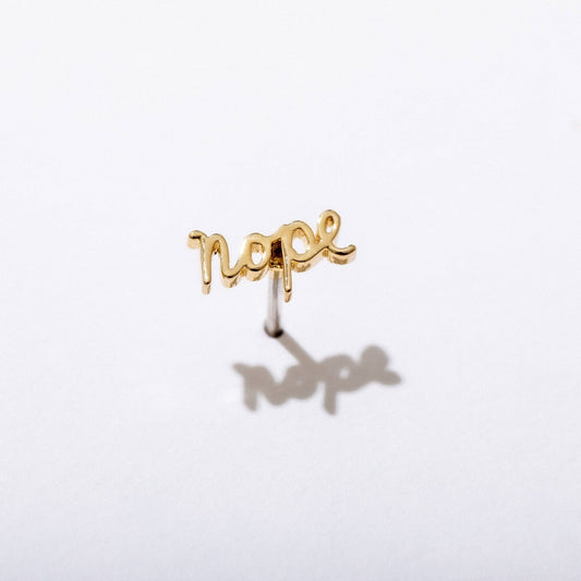 Larissa Loden - Nope Stud Single Earring