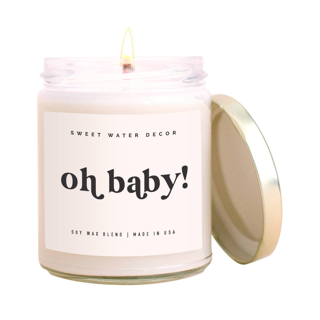 Oh Baby! Spa Day Soy Candle - 9 oz