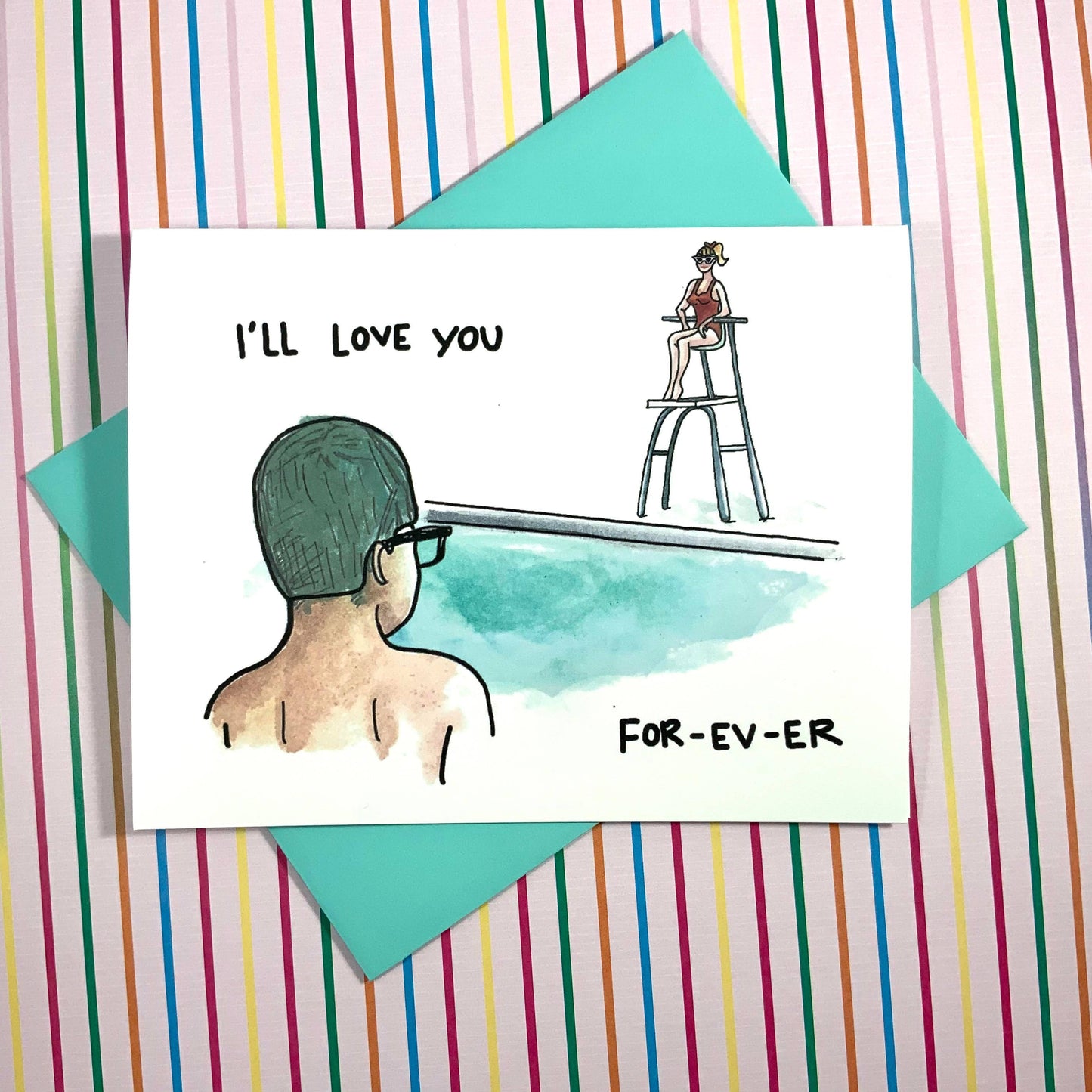 Paper Vibes - I'll Love You For-Ev-ER - Sandlot Card