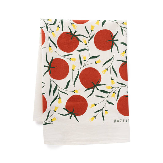 HAZELMADE - Tomatoes Tea Towel / Kitchen Decor / Midwest Made