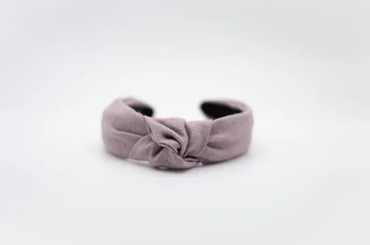 Femme Faire - Linen Headband - Knotted Headband - Linen Hairband