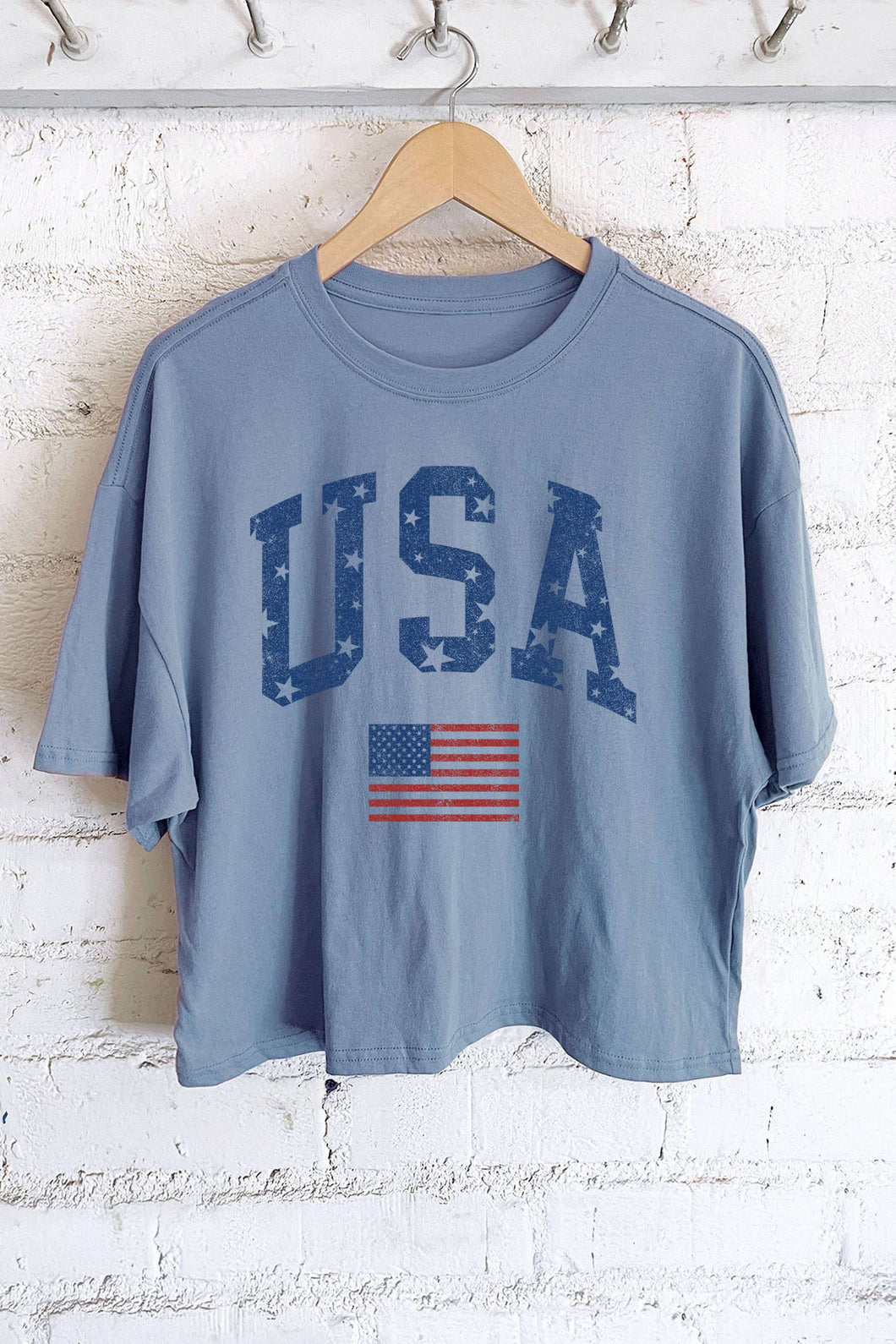 Rustee Clothing - USA Flag Tee