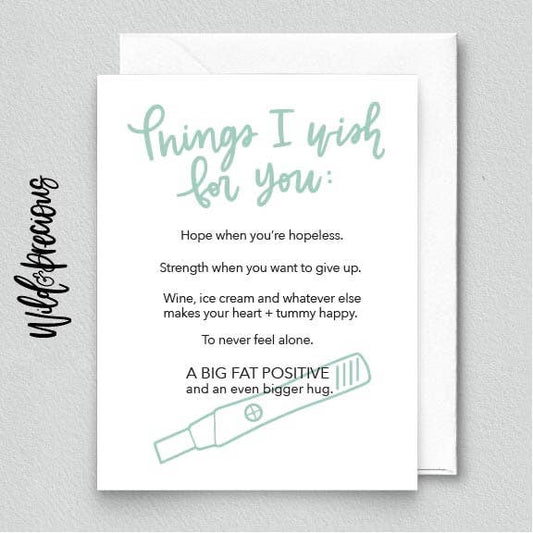 Wild & Precious - Things I Wish for You Card