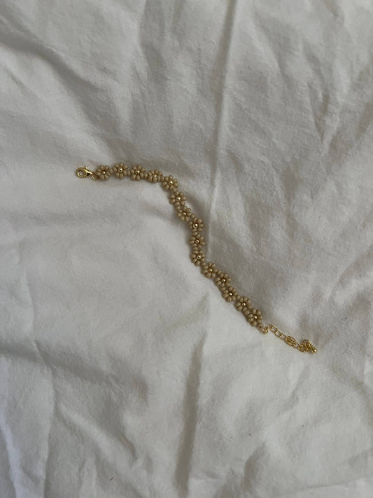 Oak + Eve - The Daisy Bracelet/Anklet: Espresso / Bracelet / Gold Filled