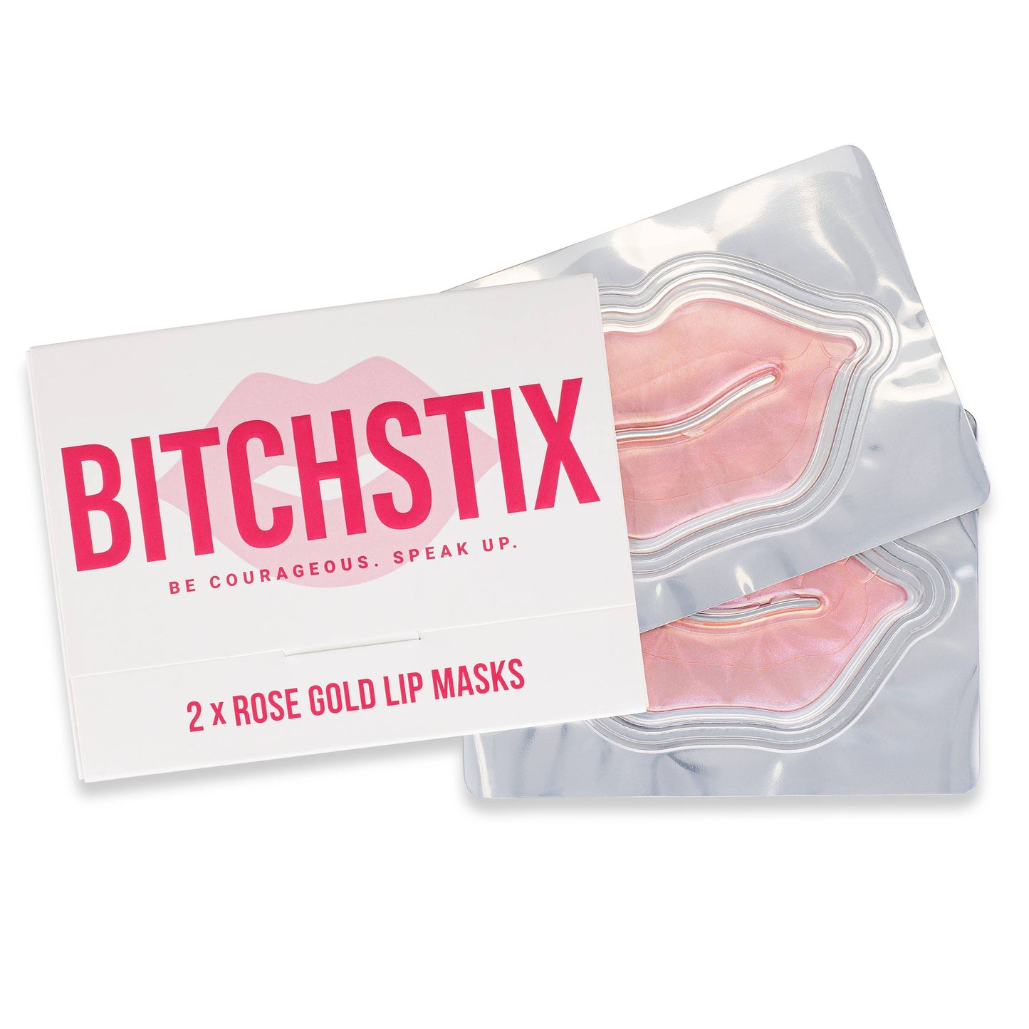 Bitchstix - Rose Gold Lip Restoration Mask, 2 Pack