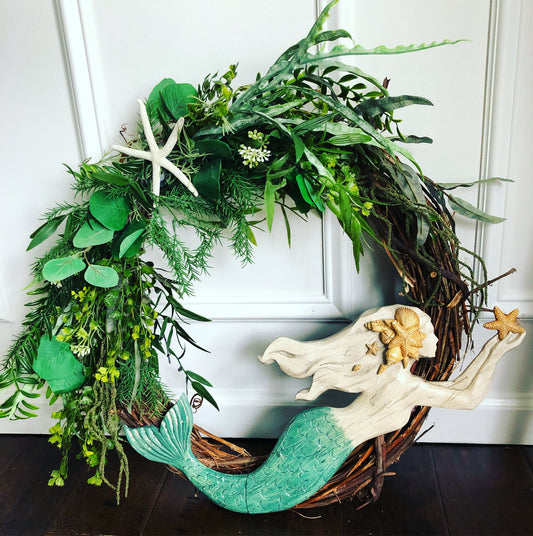 Mermaid Seagrass Wreath