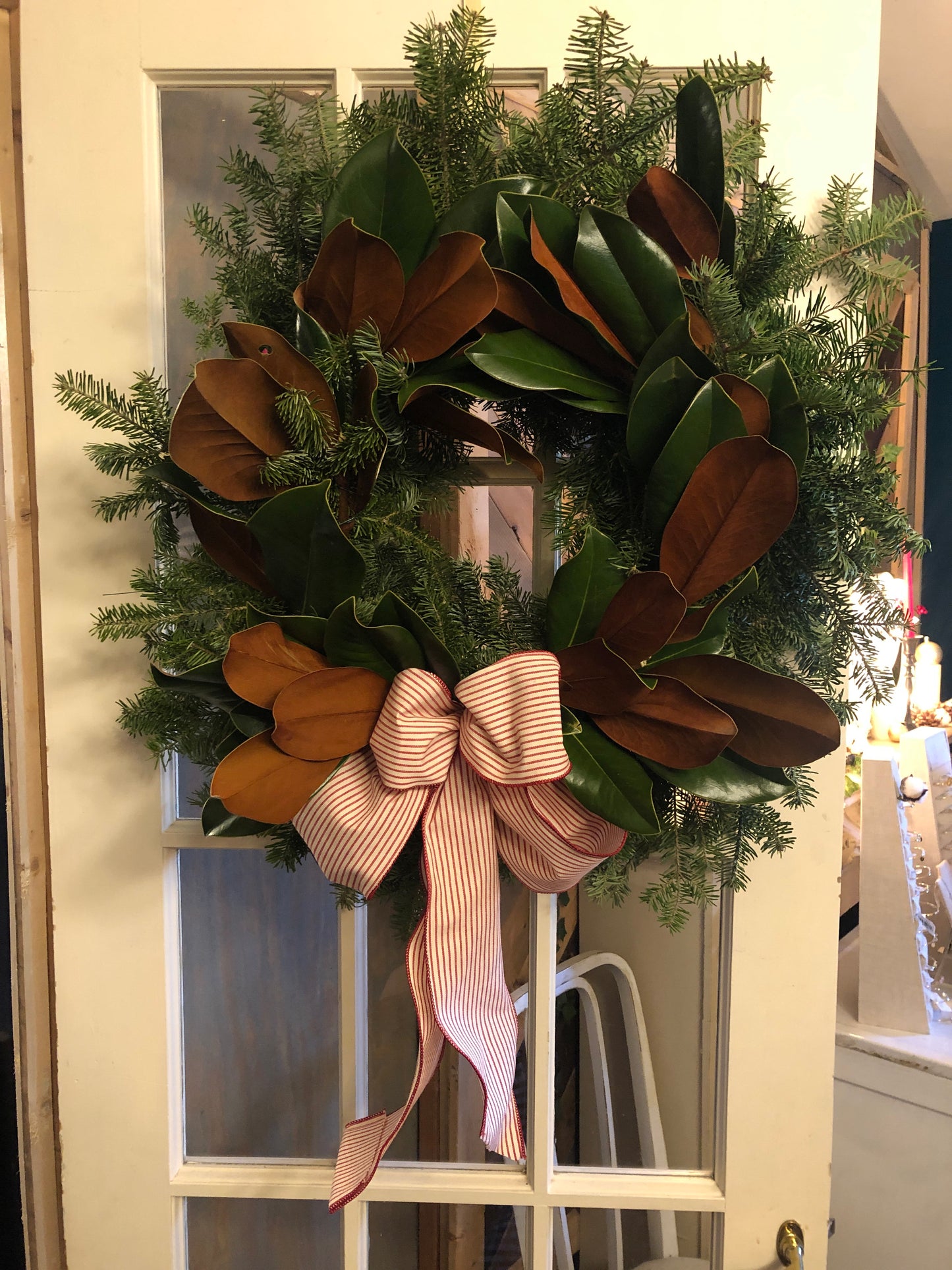 Sweet and Simple Fresh Holiday Wreath