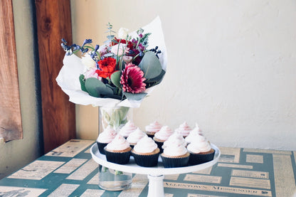 The Moth’s Vegan Strawberry Cupcakes