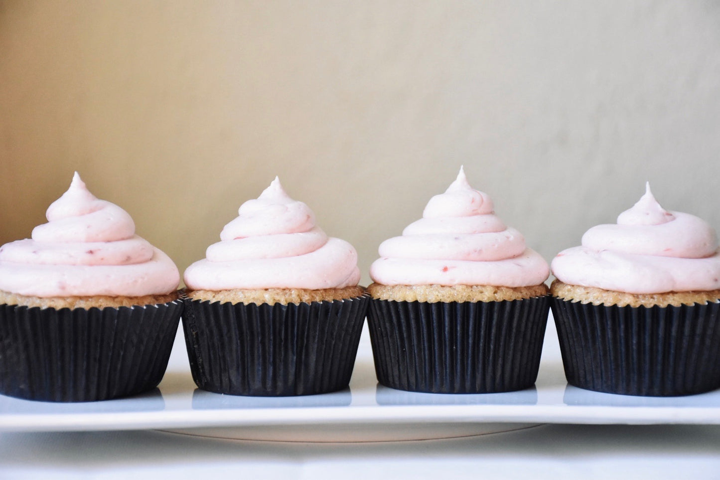 The Moth’s Vegan Strawberry Cupcakes