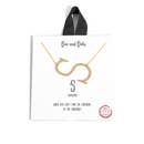 Anarchy Street - 18k Gold Dipped Initial Letter Necklaces
